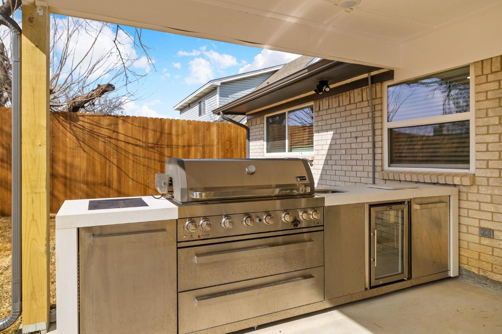 Frisco Getaway Hometel W The Spa And Outdoor Kitchen Exterior foto